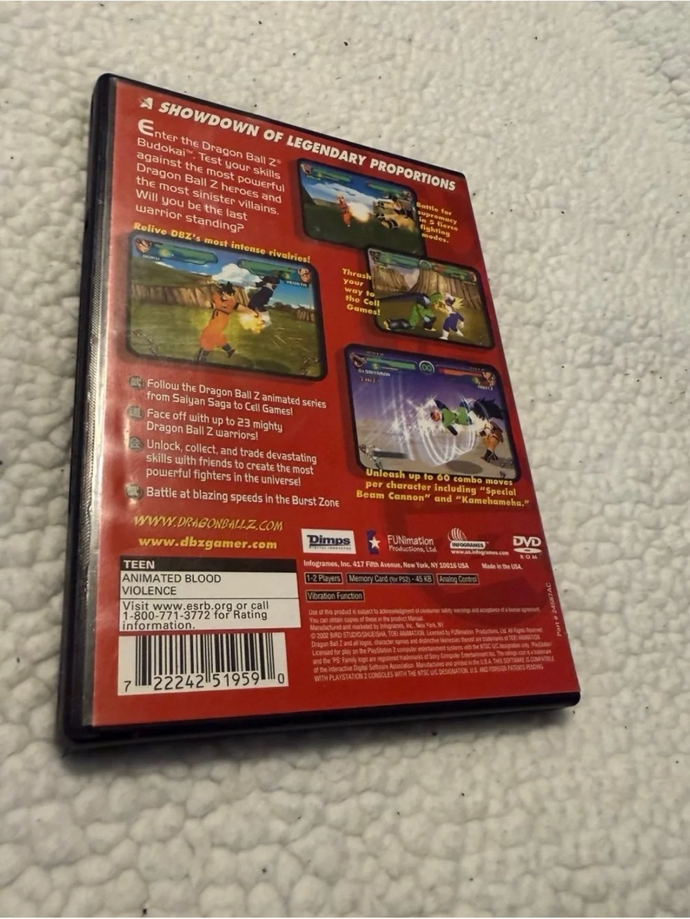 Dragon Ball Z: Budokai - PlayStation 2